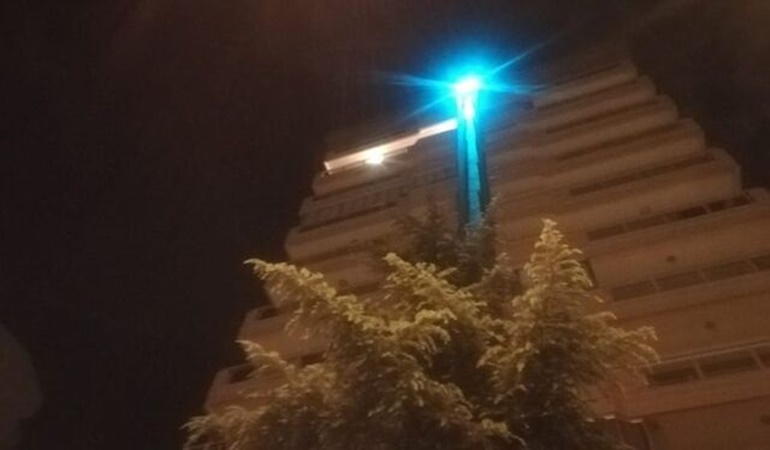 Feci ölüm: 8 kattan yere çakıldı