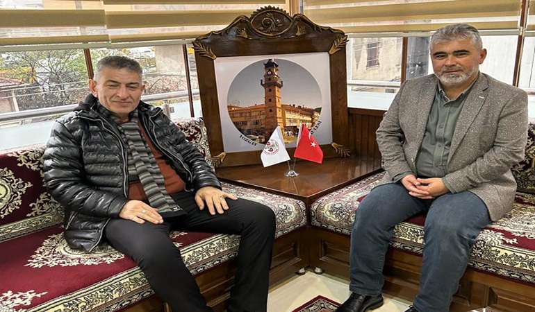 Federasyonunun konuğu o belediye başkanı oldu