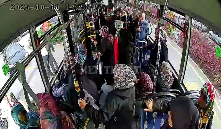 Fenalaşan yolcuyu otobüsle hastaneye götürdü