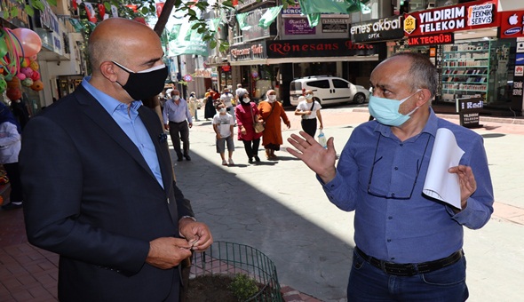 Fethiye caddesi projesinde startı esnaf verecek
