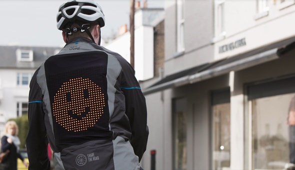 Ford’dan bisikletlilere özel dünyanın ilk emoji ceketi…