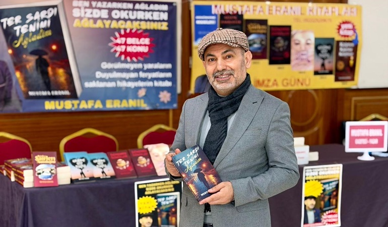 Gazeteci Eranıl’ın imza gününe yoğun ilgi
