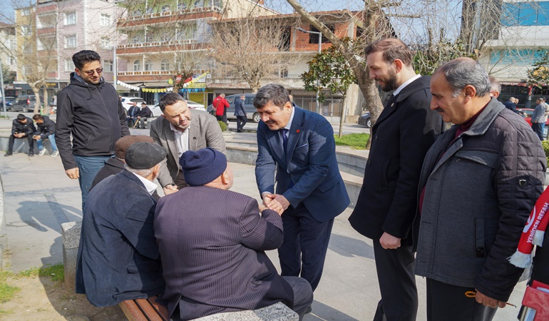 Gebze adayı Kamil Ergün tüm esnafları gezmekte kararlı
