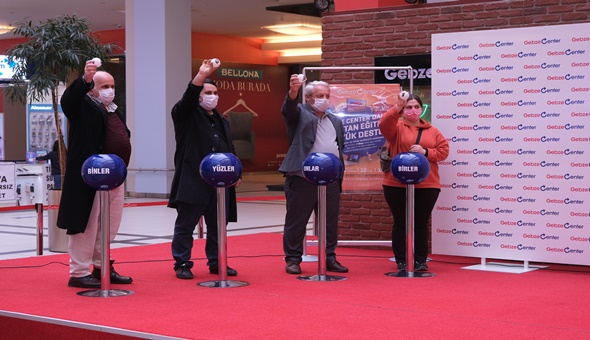 Gebze Center AVM çekilişinde kazananlar belli oldu 