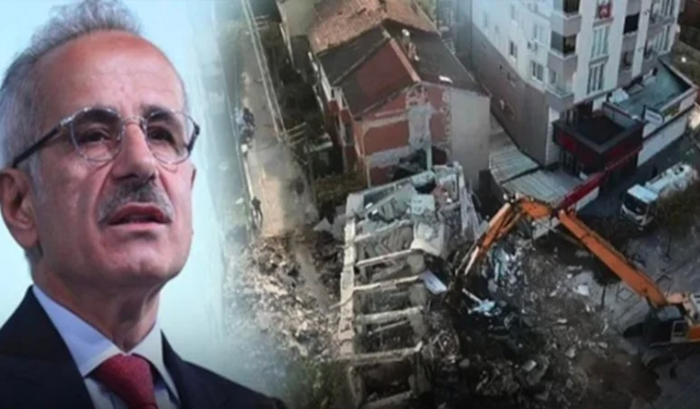 Gebze'de 4 kişiye mezar olan binanın çökme nedeni metro