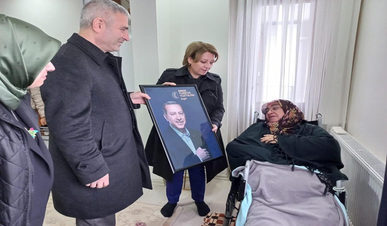 Gebze’de Cumhurbaşkanı Erdoğan sevgisi