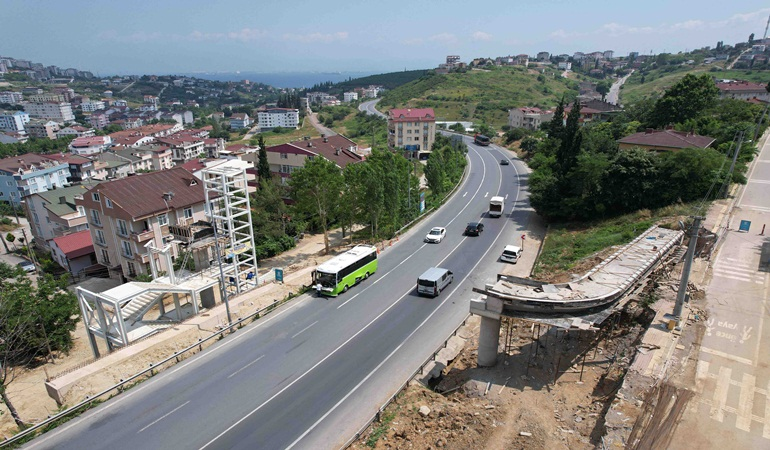 Gebze’de Feribot Yolu ve Cengiz Topel Caddesi’ne 2 yeni üstgeçit yapılıyor