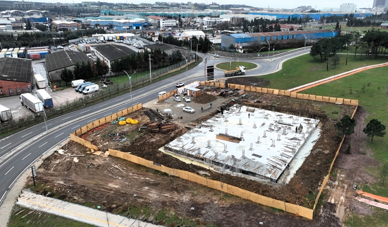 Gebze’de Millet Bahçesi’ne yeni itfaiye binası