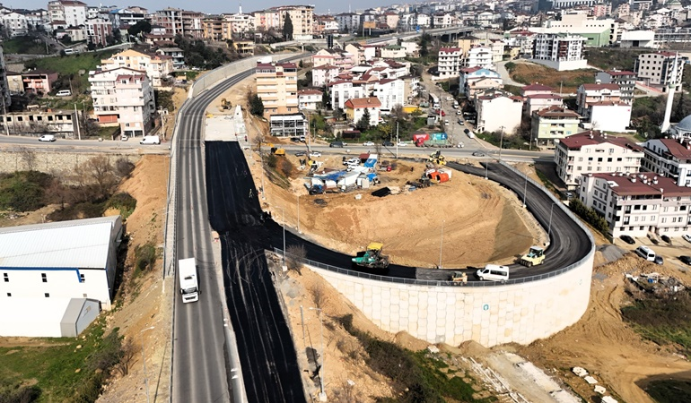 Gebze’de trafiği rahatlatacak proje yoğun tempoda sürüyor