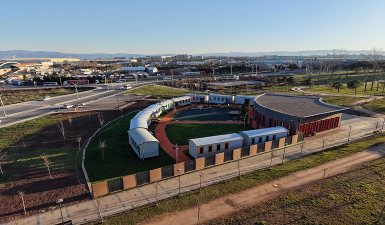 Gebze’deki Lokomotif Çocuk Köyü’nde sona yaklaşıldı