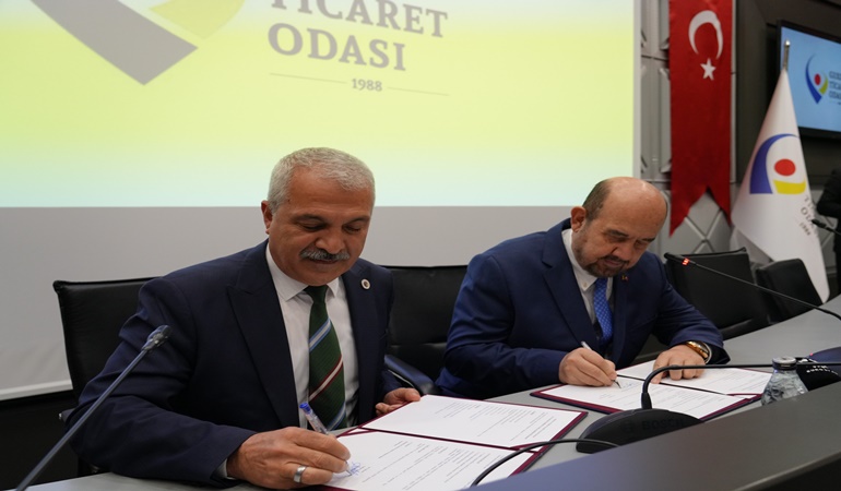 Gebze Ticaret Odası ile Romanya Türkiye Ticaret ve Sanayi Odası’ndan işbirliği anlaşması 