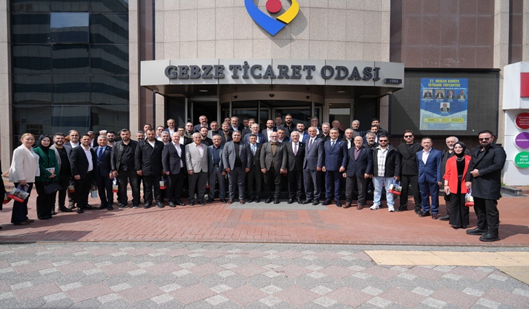 Gebze Ticaret Odası, iş insanları ile yerel yöneticileri bir araya getirdi