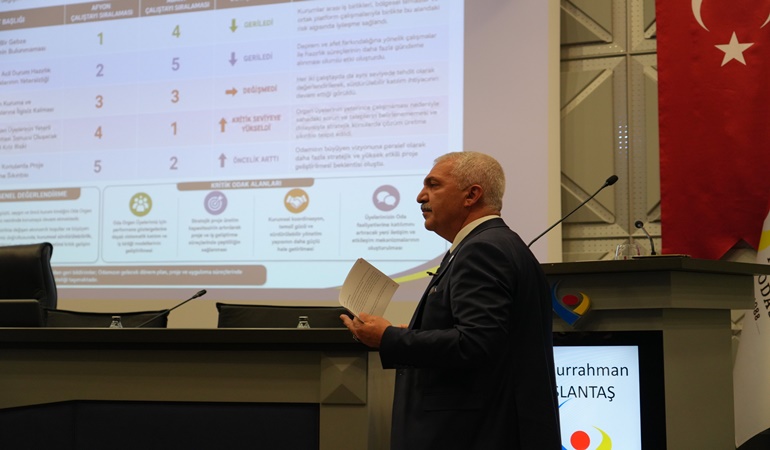 Gebze Ticaret Odası meclisi toplandı