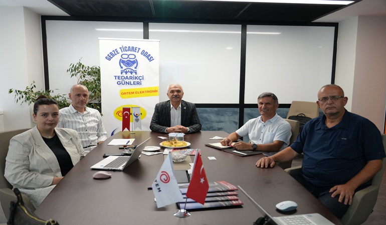 Gebze Ticaret Odası’nda Ortem elektronik tedarikçi adaylarıyla buluştu