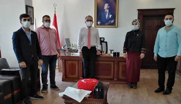 Gelecek Gölcük’ten Kaymakama ziyaret