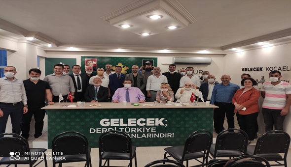 Gelecek Partisi Kocaeli’de ilk kongre o ilçede yapılacak