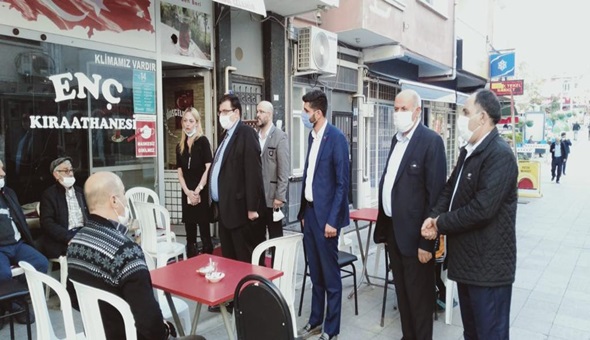 Gelecek Partisi kurmayları Darıca’da moral buldu