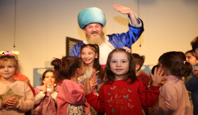 Geleneksel Ramazan akşamı Kervansaray’da yaşandı