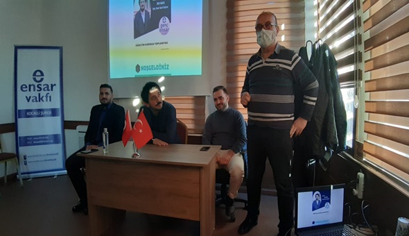 Genç Ensar Kocaeli’de ilk toplantı Genel Başkan Kaşkaş’la 