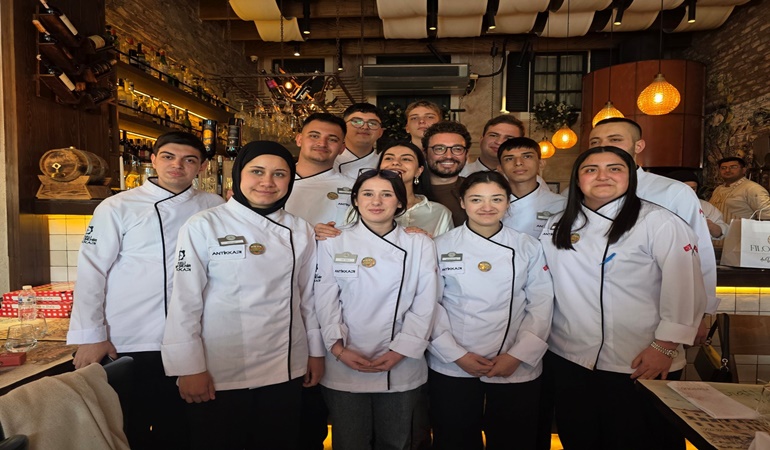 Gençler İtalyan şef Danilo Zanna ile buluştu