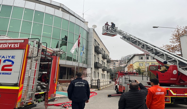 Gerçeği aratmayan tatbikat