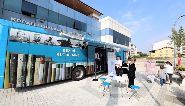 Gezici Kütüphane Başiskele’de