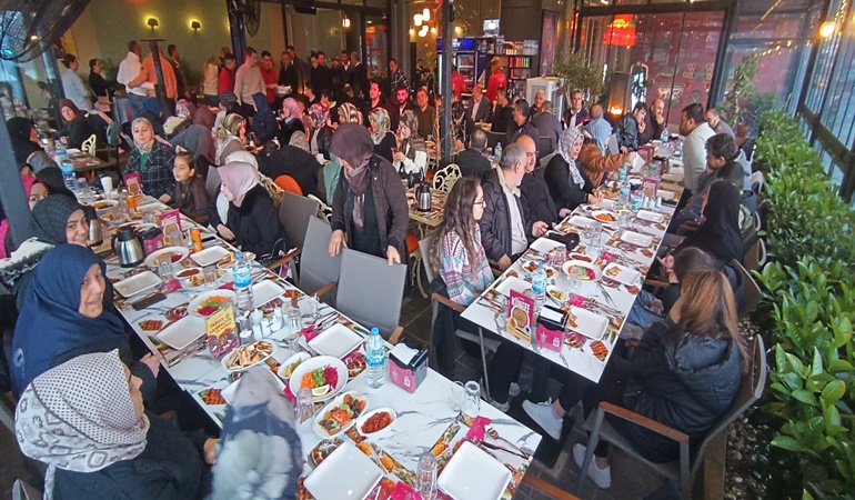 Gökdereliler iftarda salona sığmadı