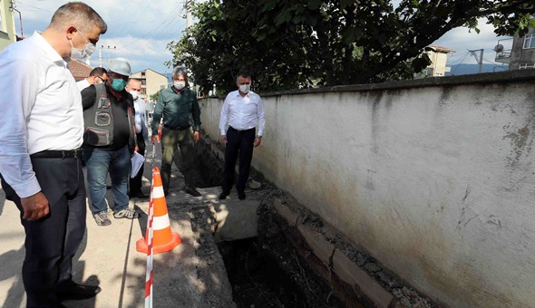 Gölcük Hamidiye Köyü’ne doğalgaz geliyor