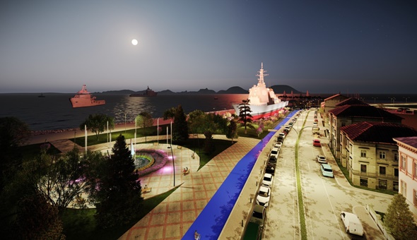 Gölcük Kavaklı Sahil Caddesi cazibe merkezi olacak