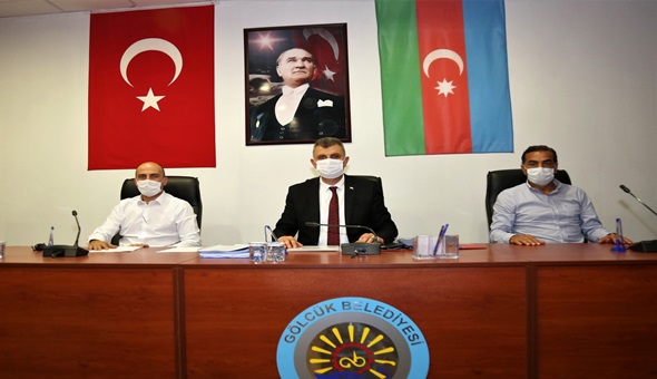 Gölcük Meclisi de kardeş ülke Azerbaycan'ın yanında