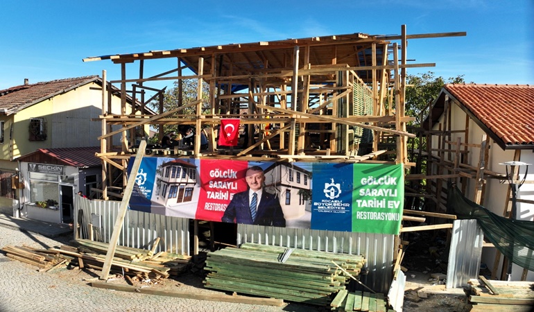 Gölcük Saraylı’da bir tarih yeniden ayağa kalkıyor!