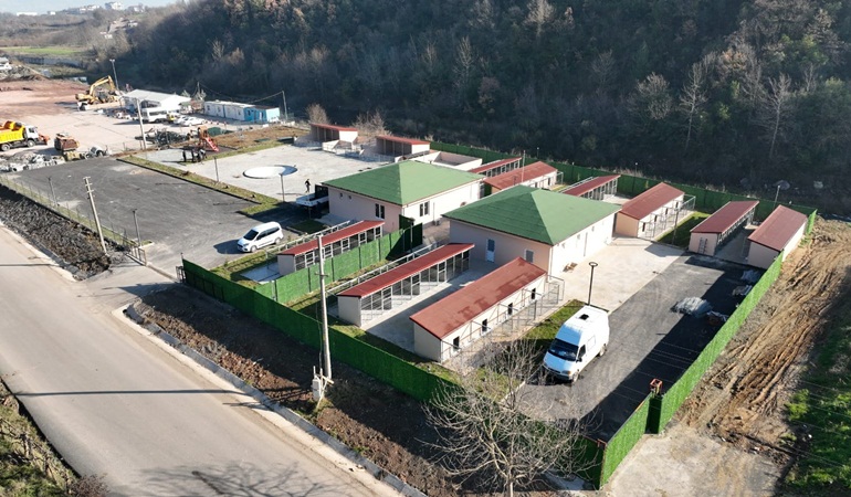 Gölcük Sokak Hayvanları Rehabilitasyon Merkezi inşaatı tamamlandı