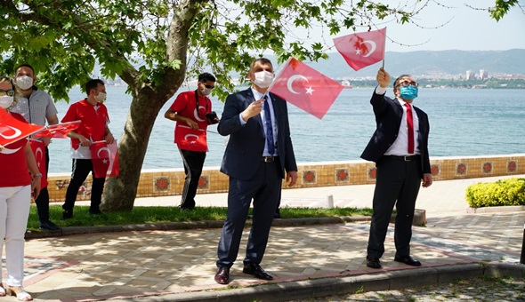 Gölcük’te 19 Mayıs coşkusu