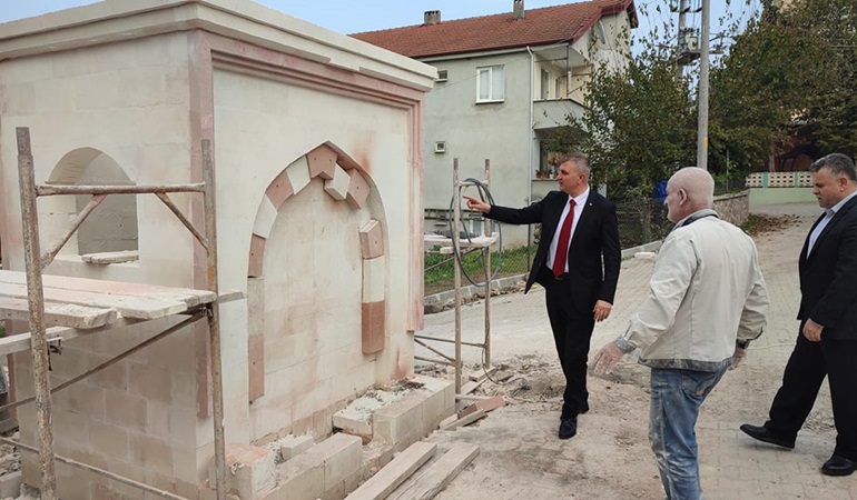 Gölcük'te ecdat yadigarı bir tarihi eser daha yeniden ihya oluyor