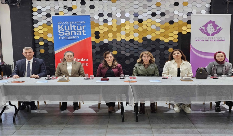 Gölcük’te kadına yönelik şiddet konuşuldu