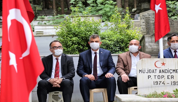 Gölcük'te şehitlerimiz dualarla anıldı