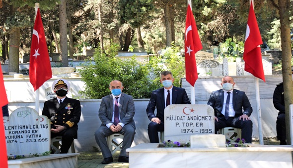 Gölcük’te şehitlerimiz Kuran-ı kerim tilaveti ve dualarla anıldı