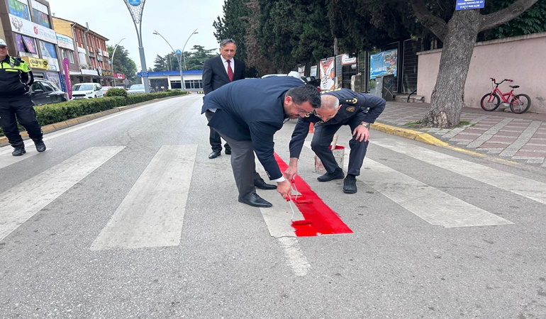 Gölcük'te trafik duyarlılığı 