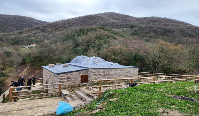 Gölcük’teki tarihî hamam gençlere hizmet edecek