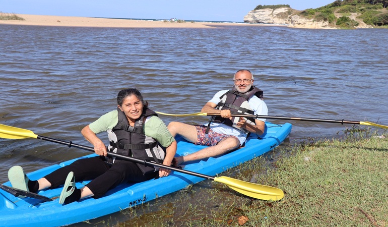 Görme engelli vatandaşlar ve aileleri Sarısu Kampı’nda ağırlandı