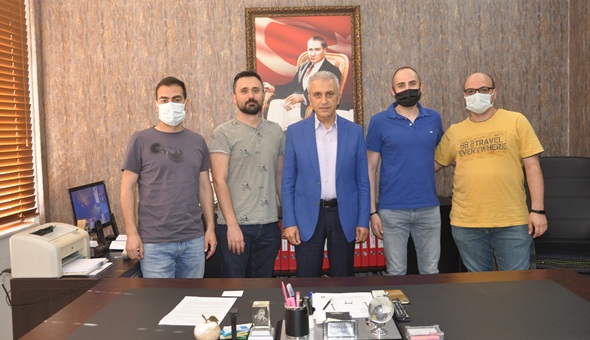 Görünmez kahramanlardan Türk Sağlık-Sen’e ziyaret