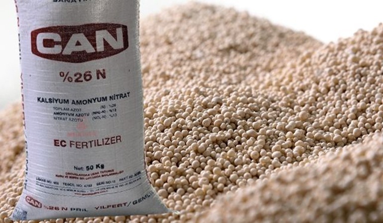 Gübre fiyatlarına 1050 lira zam yapıldı