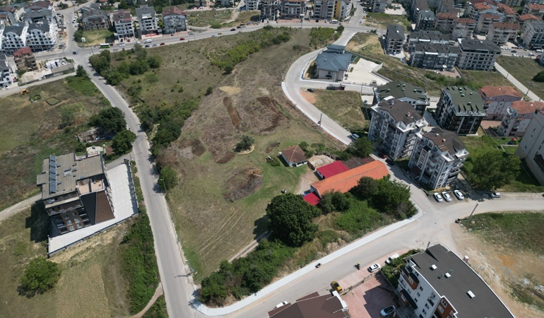 Gündoğdu Mahallesi’ne 350 metrelik yeni kaldırım