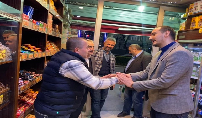 Güney’den Bekirdere’de esnaf ziyareti