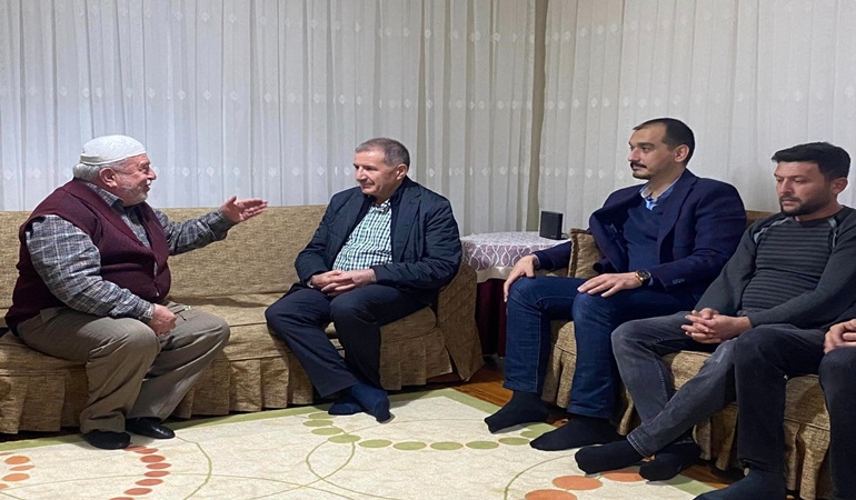 Güney ve Şeker’den İzmit’te taziye ziyaretleri