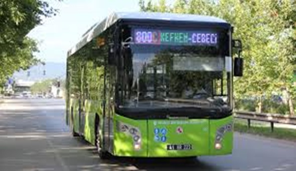 Hafta sonu belediye otobüsleri ile hizmet verilecek
