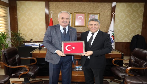 Hamza Şayir, Başkan Aygün’ü ağırladı