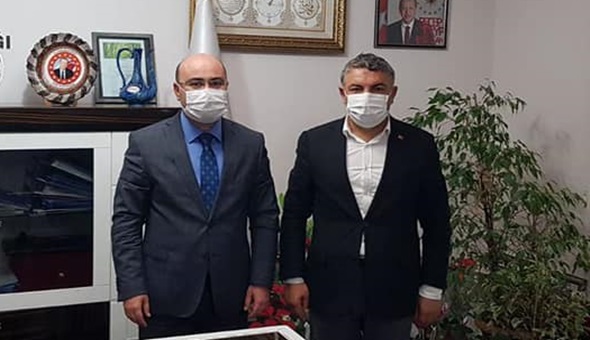 Hamza Şayir’den Ufuk Acay’a ziyaret