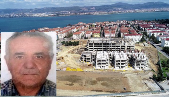 Hastane inşaatında feci ölüm!