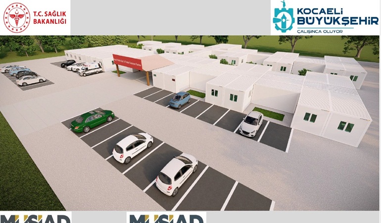 Hatay Defne’ye 54 yataklı sahra hastanesi